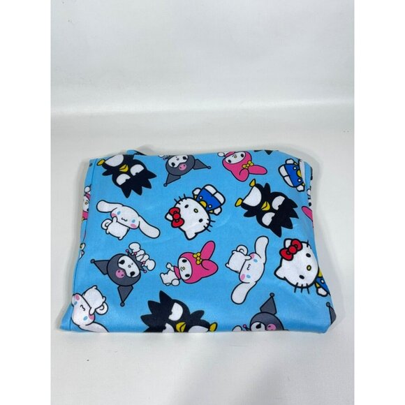 Hello Kitty & Friends Womens Velour Pajama Pants With Pockets XL 16-18 Blue - Picture 10 of 15